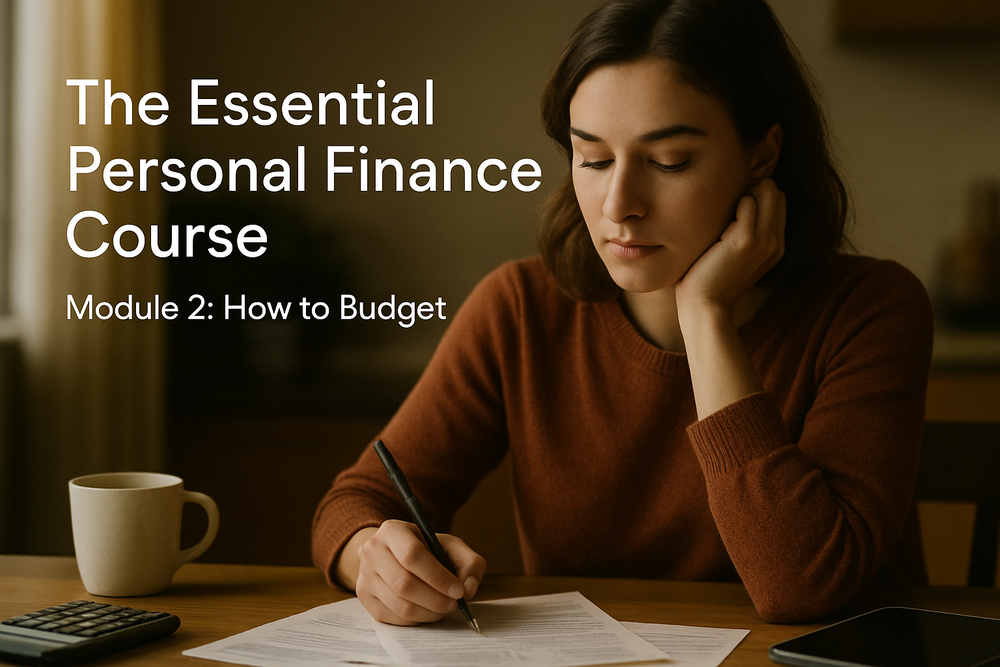 The Essential Personal Finance Course. Module 2: How to Budget
